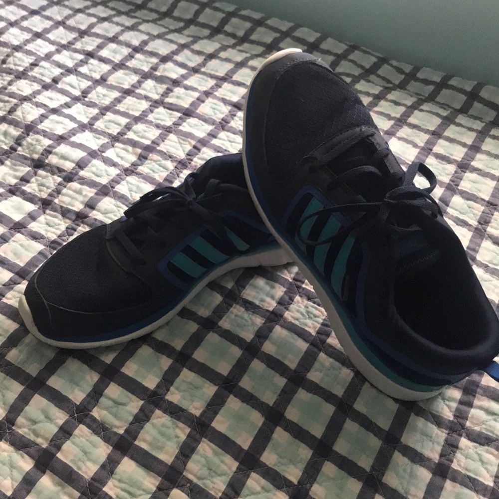 Adidas Navy/turquoise sneakers